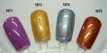 Color de Gel Metálico Cobre para uñas bellas.