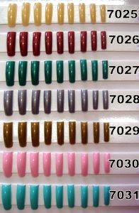 Tips de Colores para uñas Turquesa