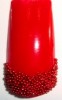 Manicura Caviar en Rojo para uñas