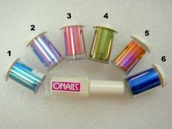 Kit de foils para decorar uñas naturales