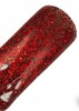 Esmalte de uñas UV permanente purpurina Vino