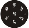 Decore las uñas con flores en Stamping