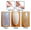 Uñas Completas Transparentes