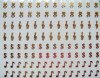 Pegatinas doradas para decorar uñas
