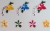 Decoración para uñas con estrella full color