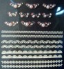 Pegatinas de encaje y piedras para las uñas
