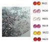 Piedras para Decorar de Cristal rojo  para uñas
