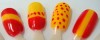 Pinte las uñas a La Roja
