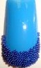 Luce Uñas al Estilo Caviar en Azules