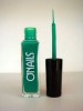 Linner para uñas color verde