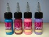 Pinturas acrílicas a base agua para uñas