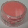 Polvo acrílico salmón para decorar uñas