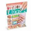 Revista de decoración de uñas en flores