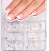 Mini tips blancos para manicura francesa