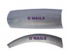 Tip p Extensiones de Uñas Naturales Plateadas