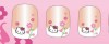 Uñas Completas a la Francesa Hello Kitty