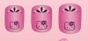 Uñas Completas en Fuschia Hello Kitty