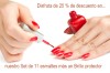 25% de Descuento en set de esmaltes para uñas!