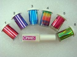 Kit de foils para decorar uñas naturales y artificiales